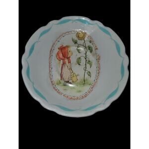 Vintage Holly Hobbie Trinket Dish/Mini Plate